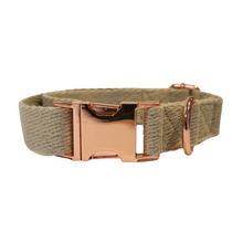 Load image into Gallery viewer, Natural hemp collar