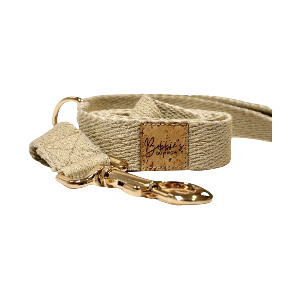 Hemp leash Natural