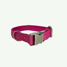 Load image into Gallery viewer, Hemp dog collar - Pink