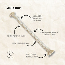 Load image into Gallery viewer, Dog tug rope with benefits for dogs