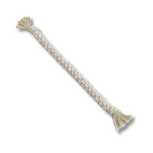 Load image into Gallery viewer, Cream knotted string tug rope for dogs