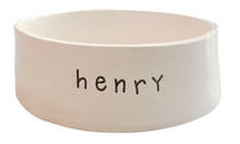 Load image into Gallery viewer, Ceramic dog bowl