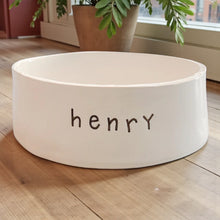 Load image into Gallery viewer, Ceramic dog bowl
